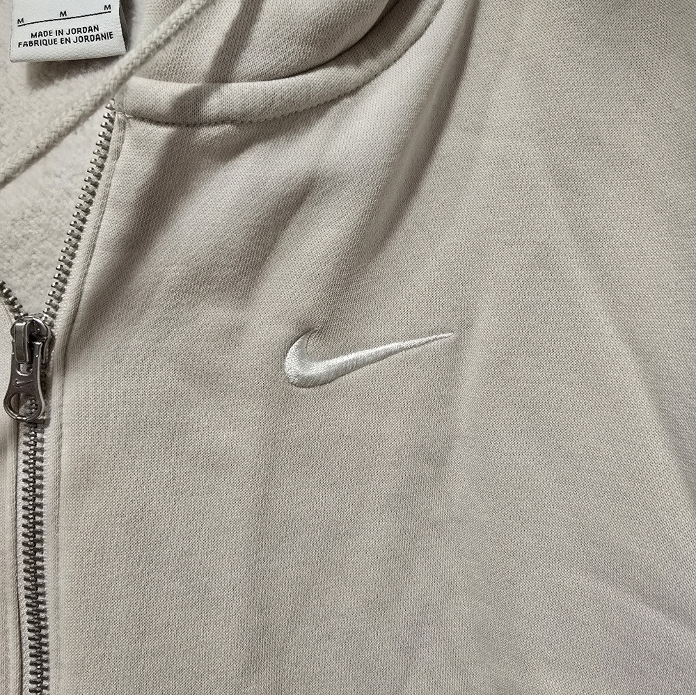 Nike Cream Zip-Up Hoodie - Picture 2 of 10